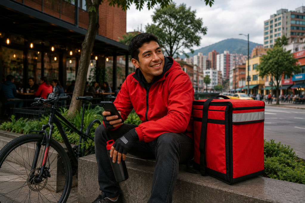 Moto nueva 0 km para trabajar como domiciliario en Bogotá