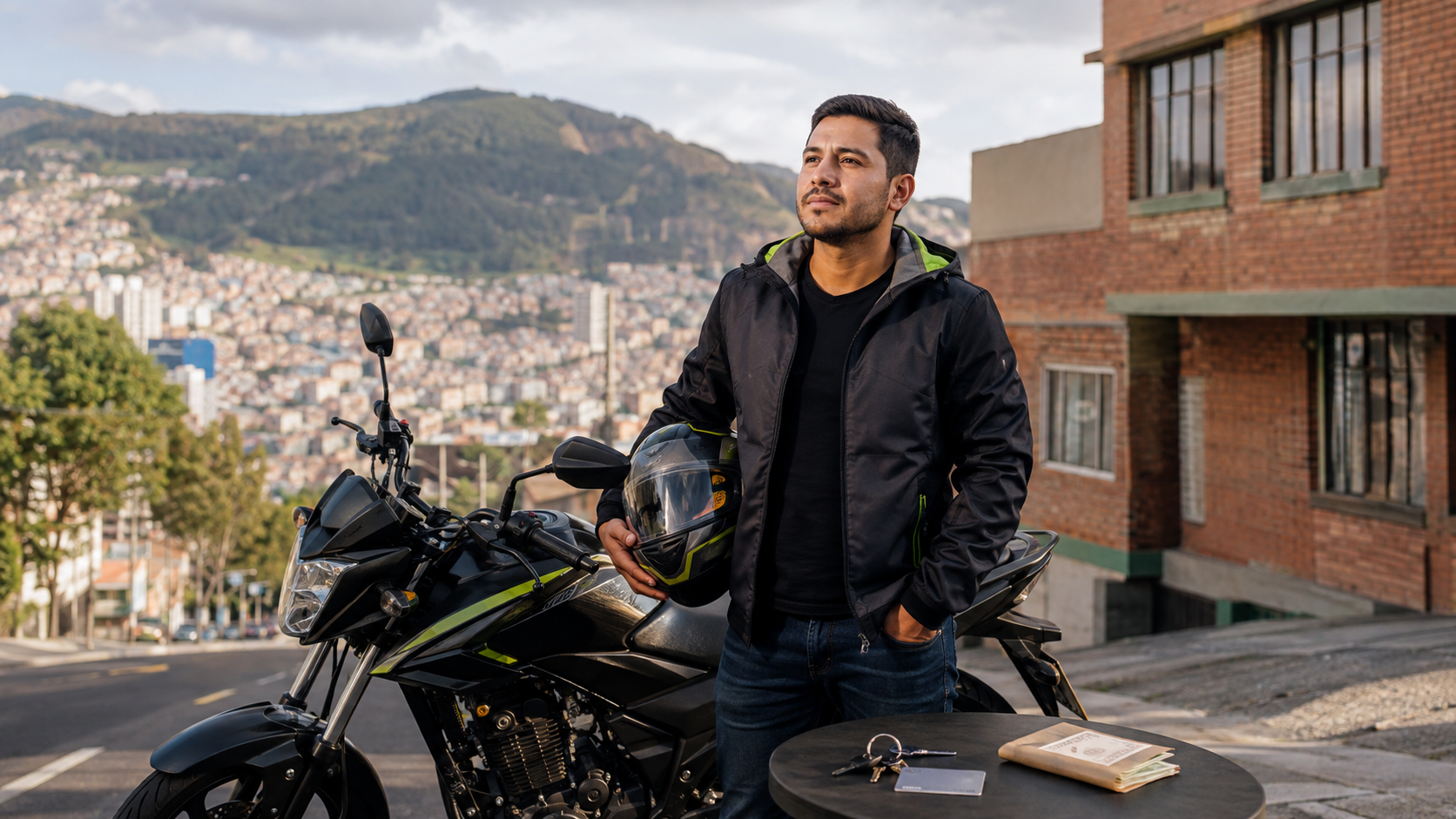 Rentar moto vs comprar de contado o a crédito en Colombia