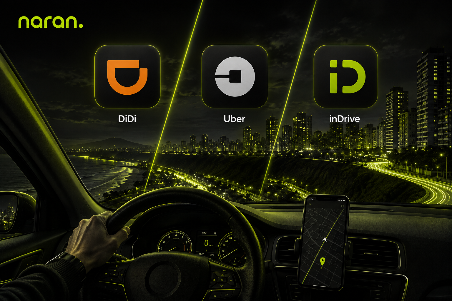 DiDi vs Uber vs inDrive en Lima: ¿cuál conviene?