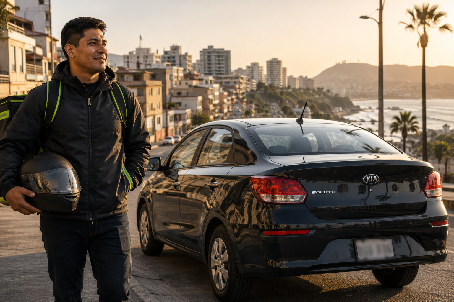 Kia Soluto para taxi por aplicativo: consumo y costos