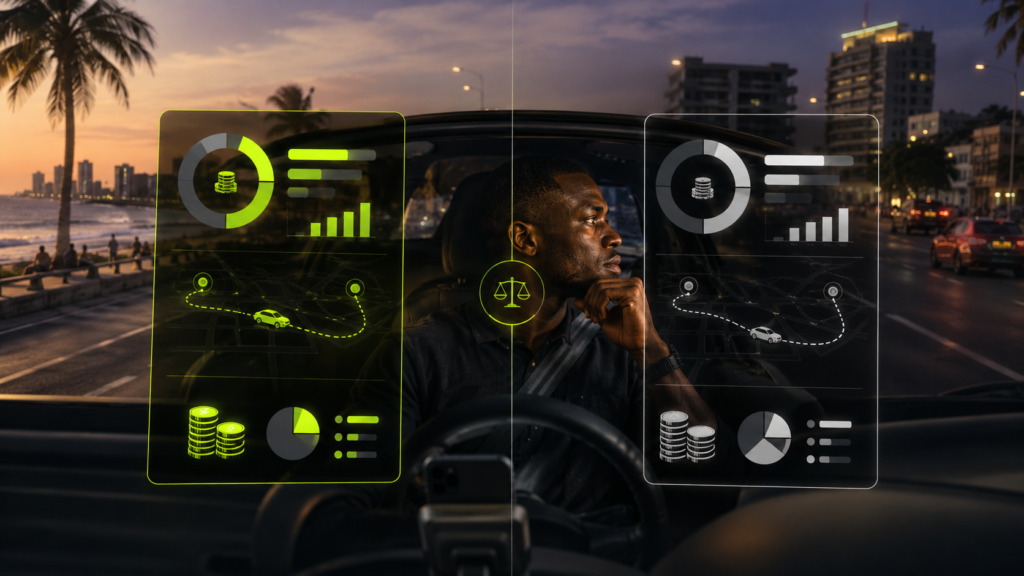 Yango ou Heetch : comparaison des revenus et des commissions pour un chauffeur VTC à Dakar