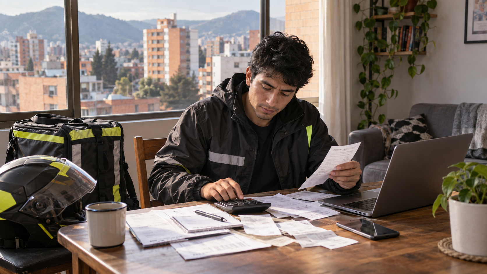 Declarar impuestos como domiciliario independiente en Colombia