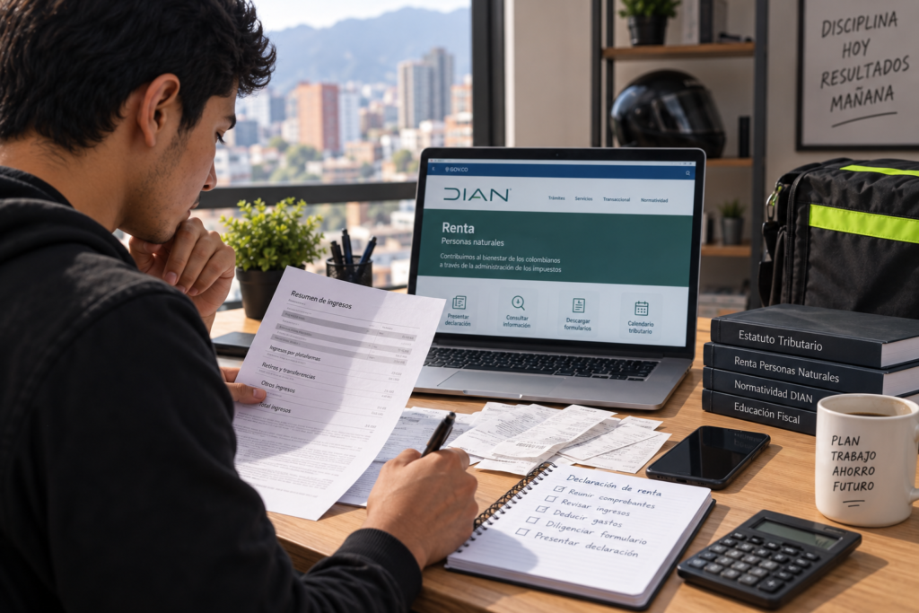 Preparar la declaración de renta ante la DIAN
