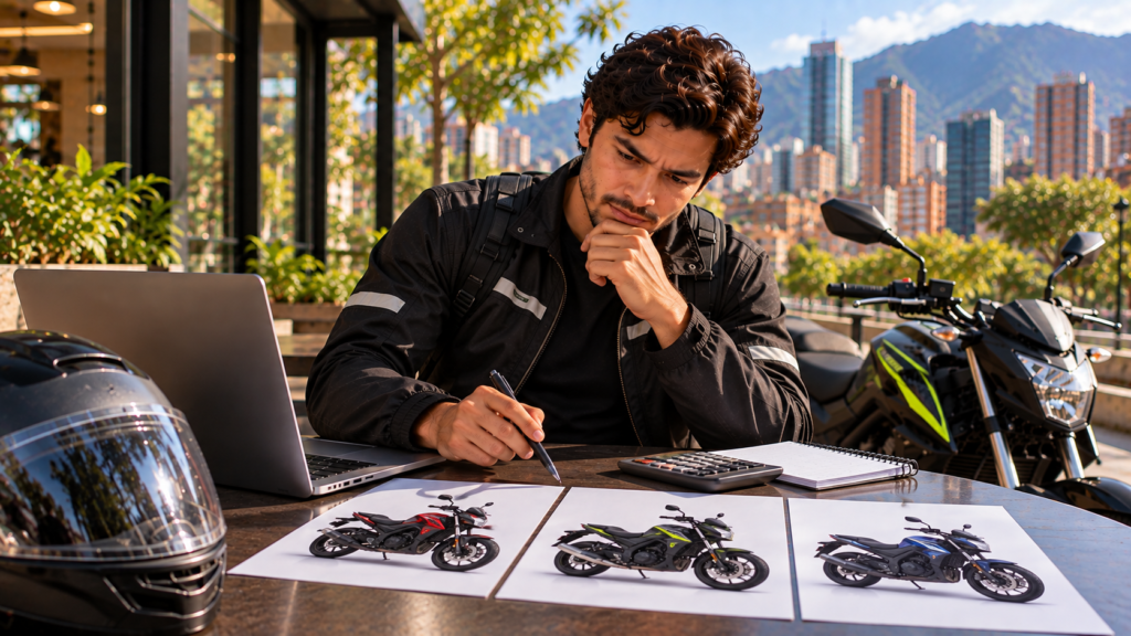 Cálculo del plazo ideal para alquiler de moto con opción de compra