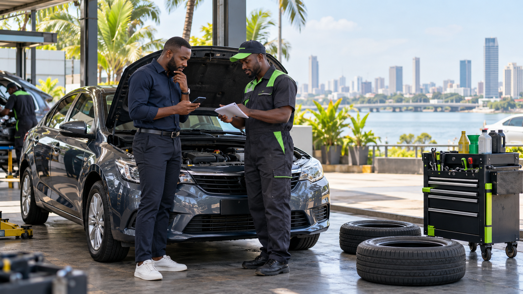 Combien coûte vraiment l’entretien d’une voiture VTC à Abidjan