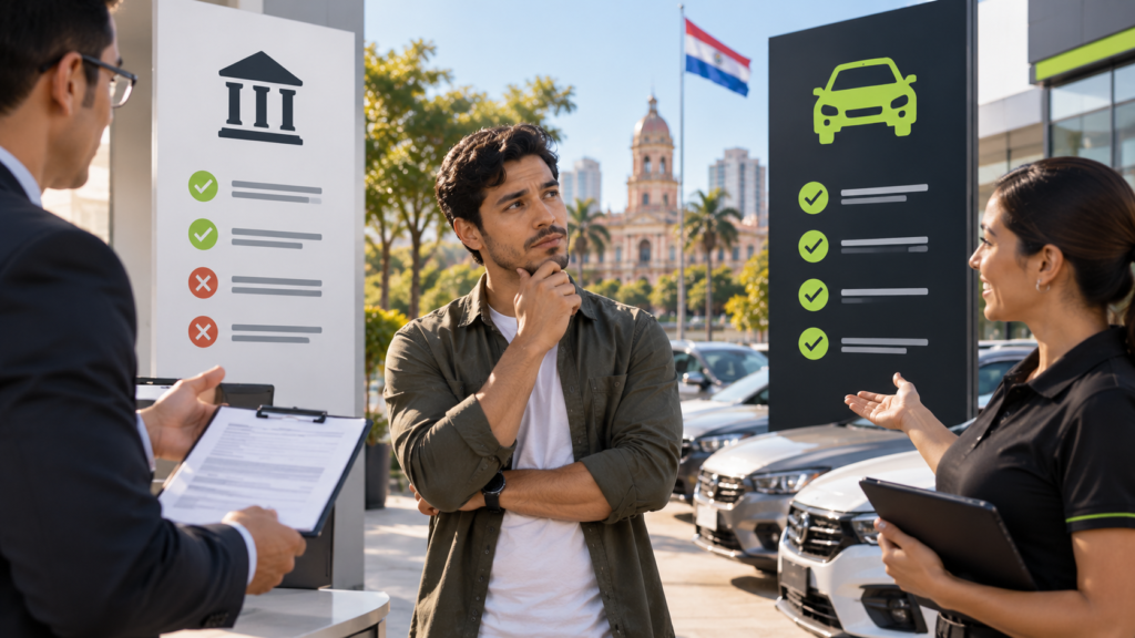 Diferencia entre crédito bancario y alquiler con opción de compra