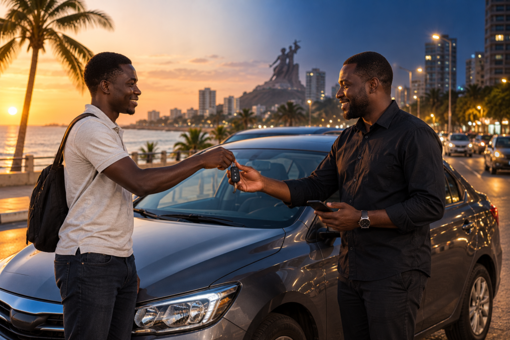 Relais jour et nuit entre deux chauffeurs VTC à Dakar