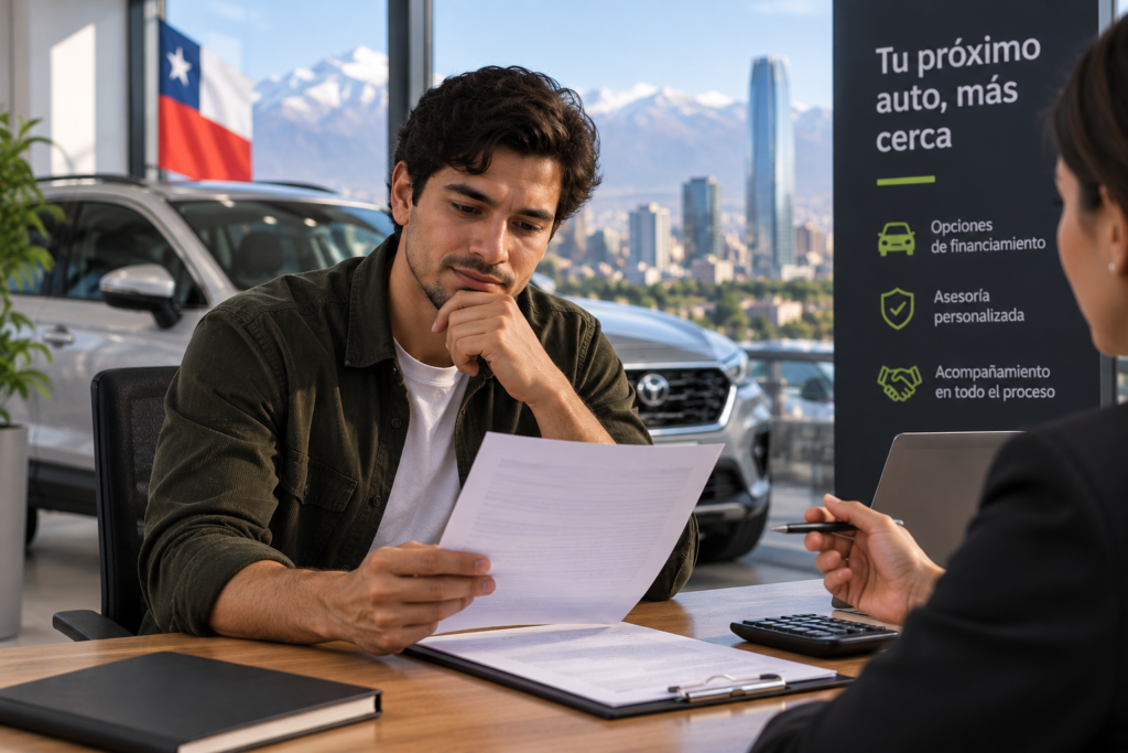 Historial DICOM y crédito automotriz en Chile