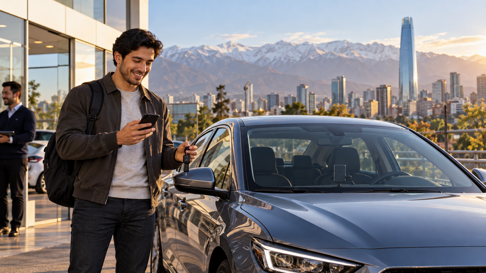 Arriendo de auto para Uber y DiDi en Santiago: precios y qué incluye en 2026