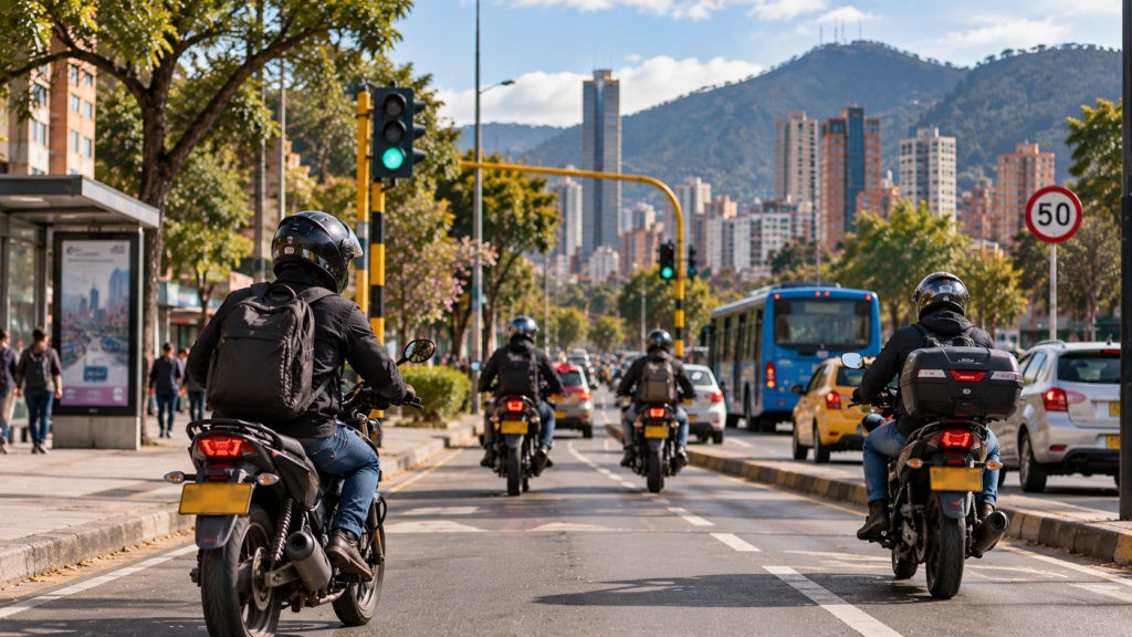 Comparendos para motos en Bogotá: infracciones más comunes