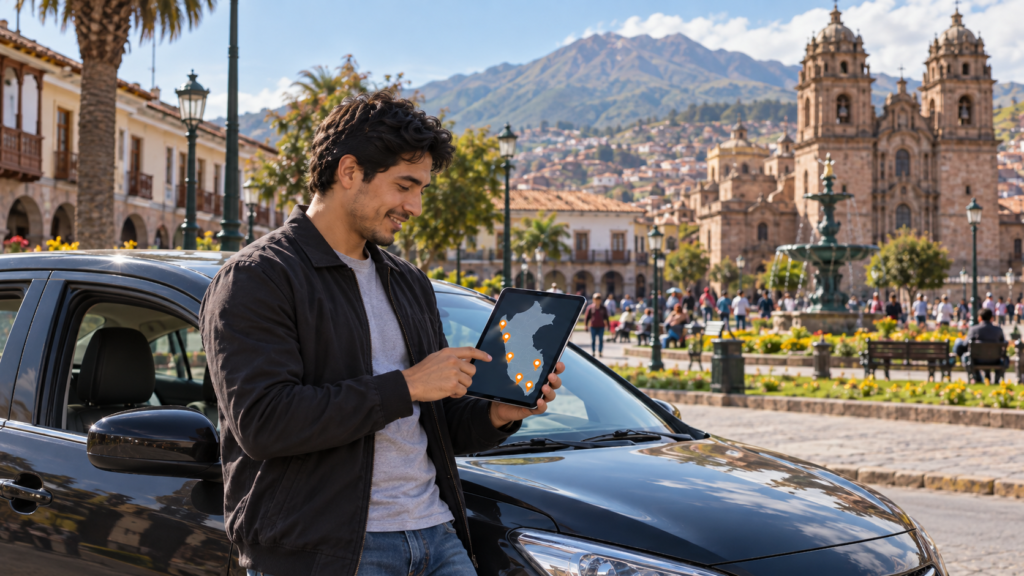 Ciudades de Perú donde operan Uber, DiDi e inDrive