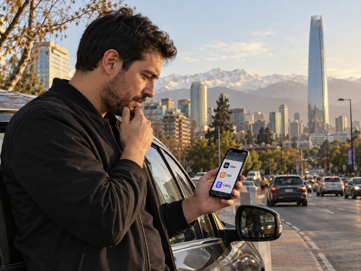 Uber vs DiDi vs Cabify en Santiago: comisiones y diferencias